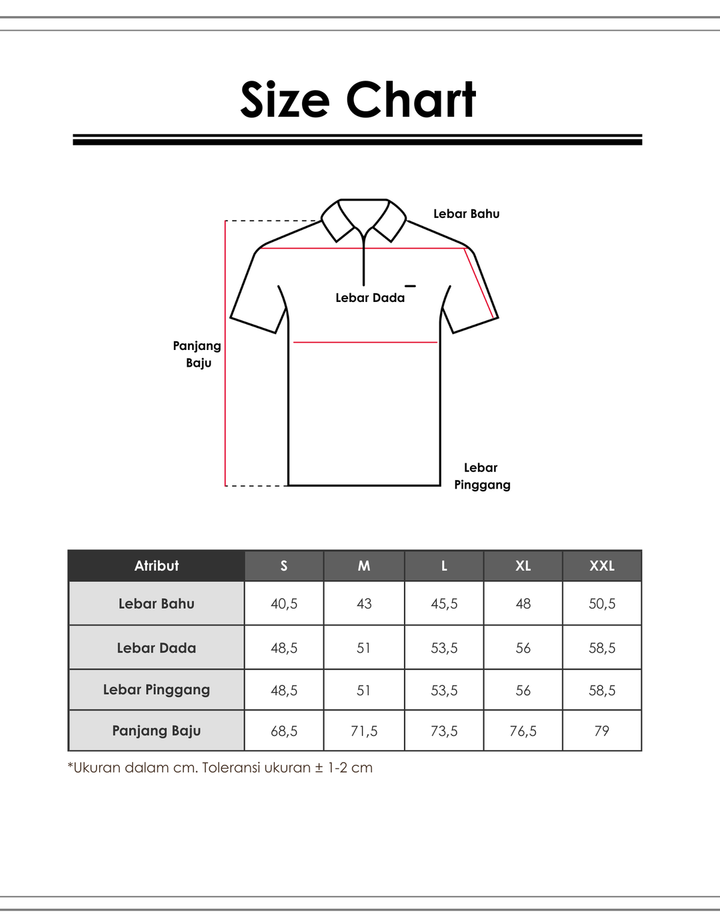 Gab's 11423299323 Kaos Polo Pria