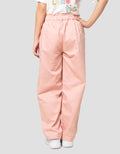 Nevada Barrel Fit Paperbag Waist Celana Anak Perempuan
