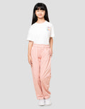 Nevada Barrel Fit Paperbag Waist Celana Anak Perempuan