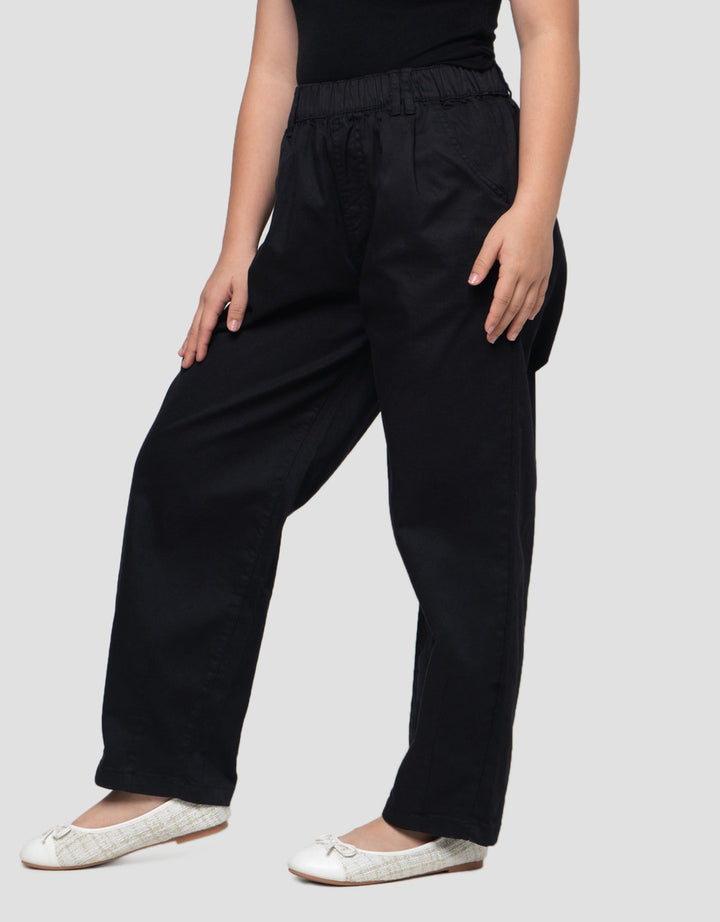 Nevada Woven Barrel Fit Celana Anak Perempuan