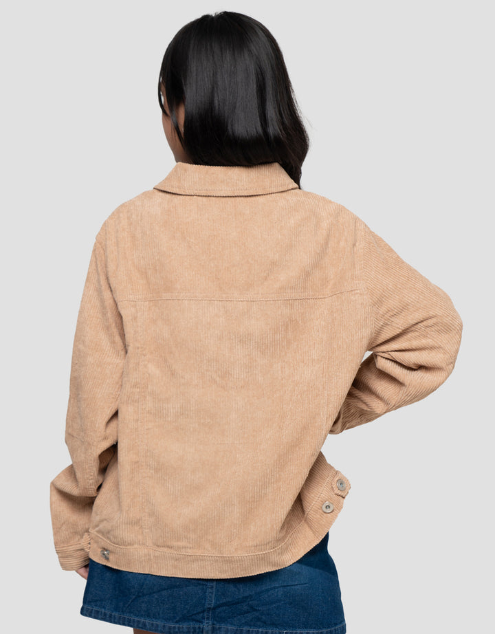 Nevada Corduray Kantong Basic Bobok Jaket Anak Perempuan