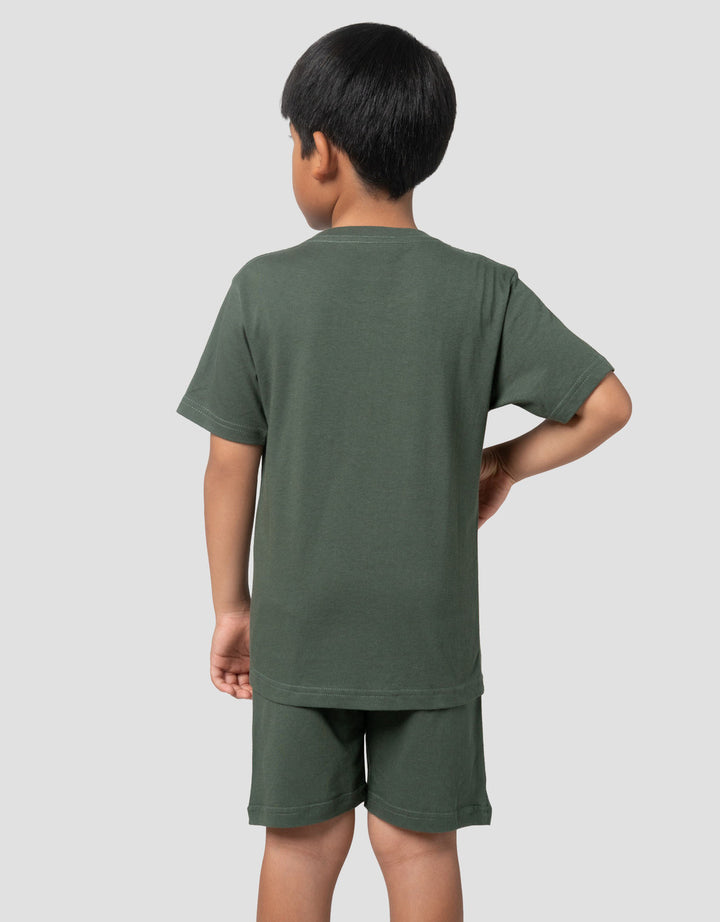 Little M Rocket Space Explorer Pakaian Setelan Anak Laki-laki