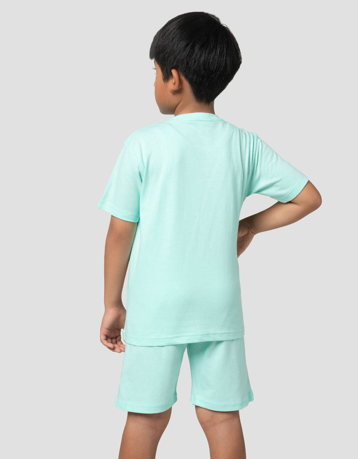 Little M Llama Polkadot Pakaian Setelan Anak Laki-laki