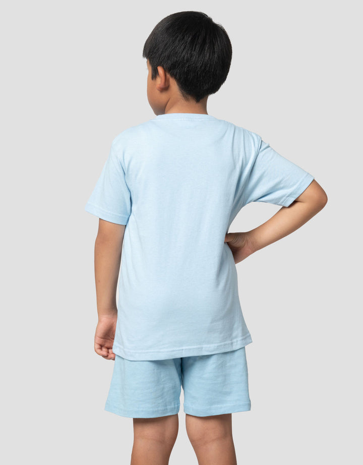 Little M Fire Fighter Road Pakaian Setelan Anak Laki-laki