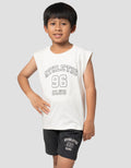 Little M Singlet Athletic 96 Club Pakaian Setelan Anak Laki-laki