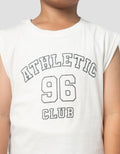 Little M Singlet Athletic 96 Club Pakaian Setelan Anak Laki-laki