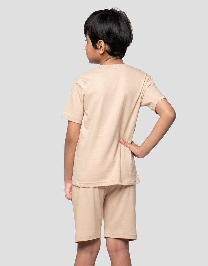 Little M Kantong Bear Stay Cool Pakaian Setelan Anak Laki-laki