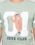Little M Bear Cute Club Pakaian Setelan Anak Laki-laki