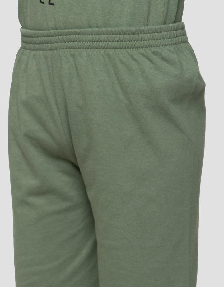 Little M Dino Padel Pakaian Setelan Anak Laki-laki