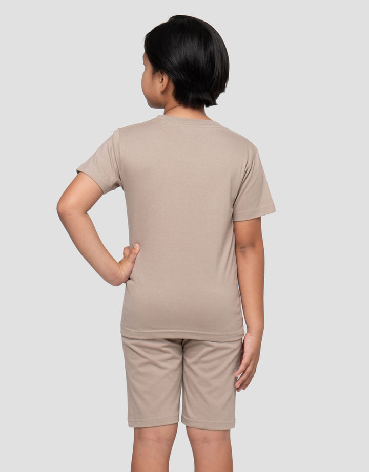 Little M Capybara Soccer Pakaian Setelan Anak Laki-laki