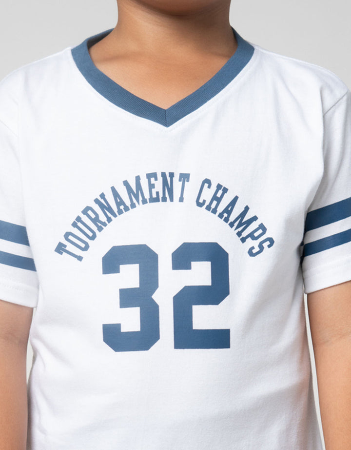 Little M Tournament Champs Pakaian Setelan Anak Laki-laki