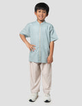 Little M Seasonal India Salur Setelan Baju Muslim Anak Laki-laki
