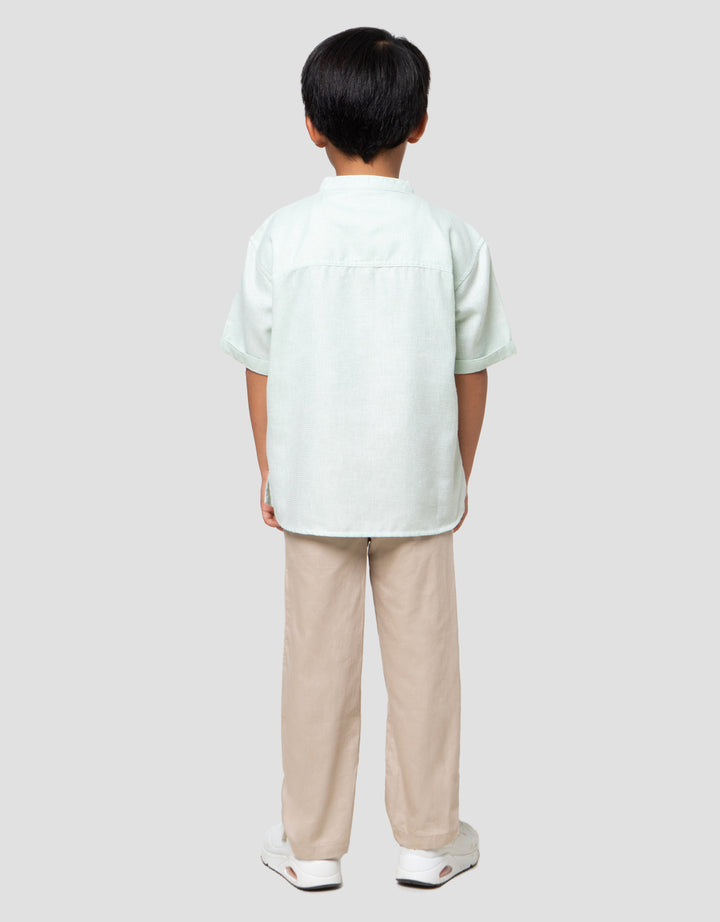 Little M Seasonal India Komb Salur Setelan Baju Muslim Anak Laki-laki