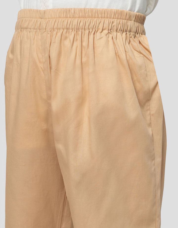 Little M Bordir Tengah Setelan Baju Muslim Anak Laki-laki