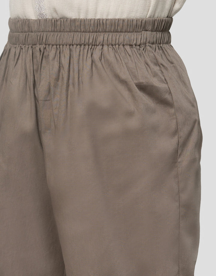 Little M Bordir Tengah Setelan Baju Muslim Anak Laki-laki