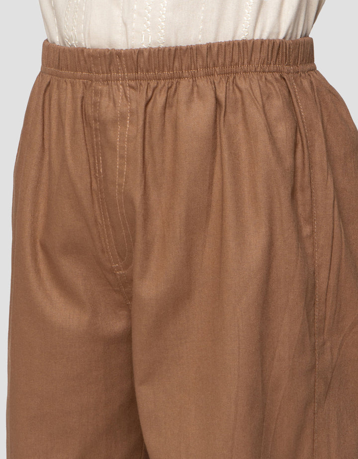 Little M Seasonal Bordir Titik Lurus Setelan Baju Muslim Anak Laki-laki