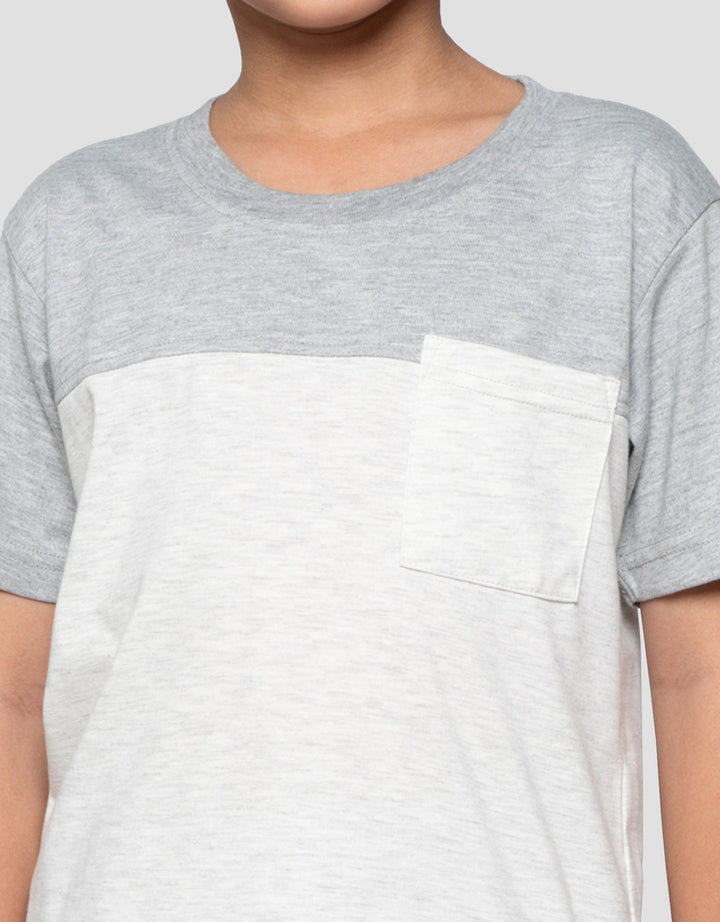 Little M Cutsewn Polos Ktg Setelan Baju Anak Laki-laki