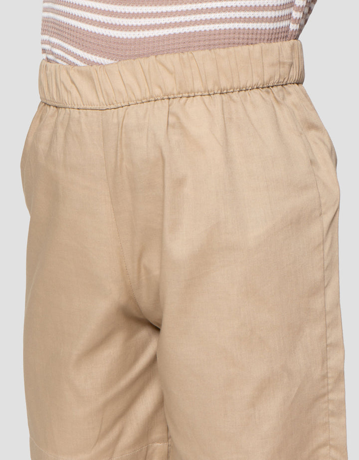 Little M Waffle Stripe Setelan Baju Anak Laki-laki