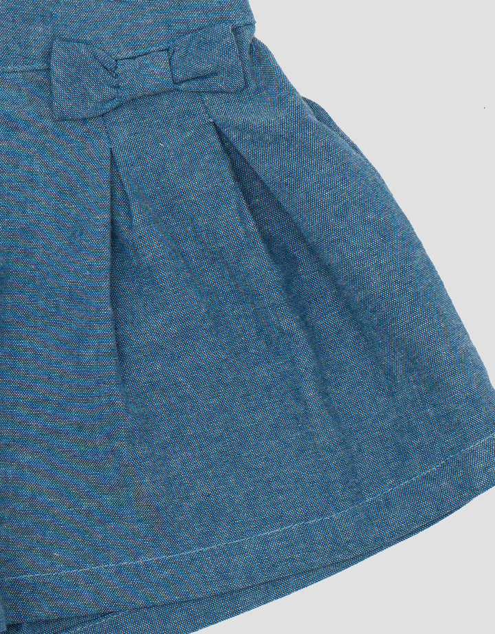 Little M Woven Chembrey With Pita Rok Midi Bayi