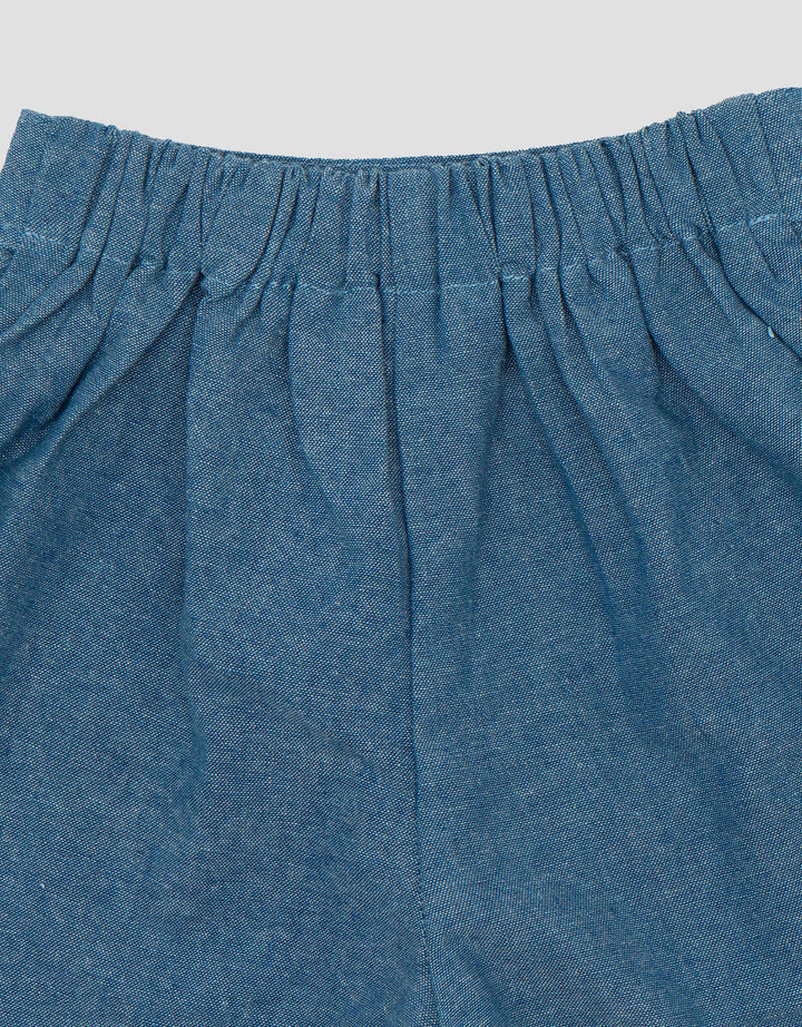 Little M Woven Chembrey With Pita Rok Midi Bayi
