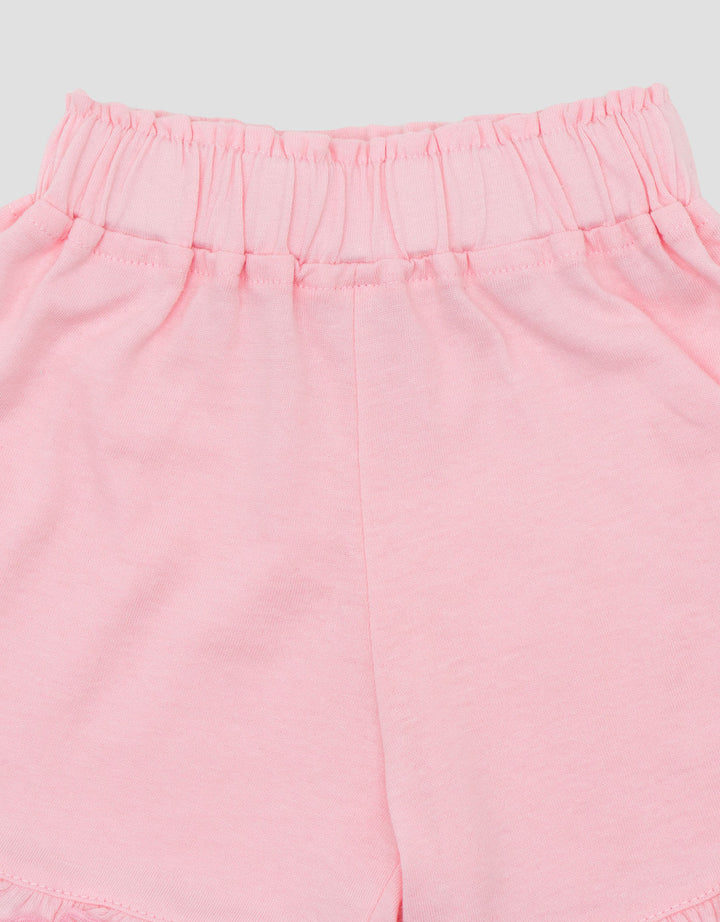 Little M Print Strawberry Pakaian Setelan Bayi