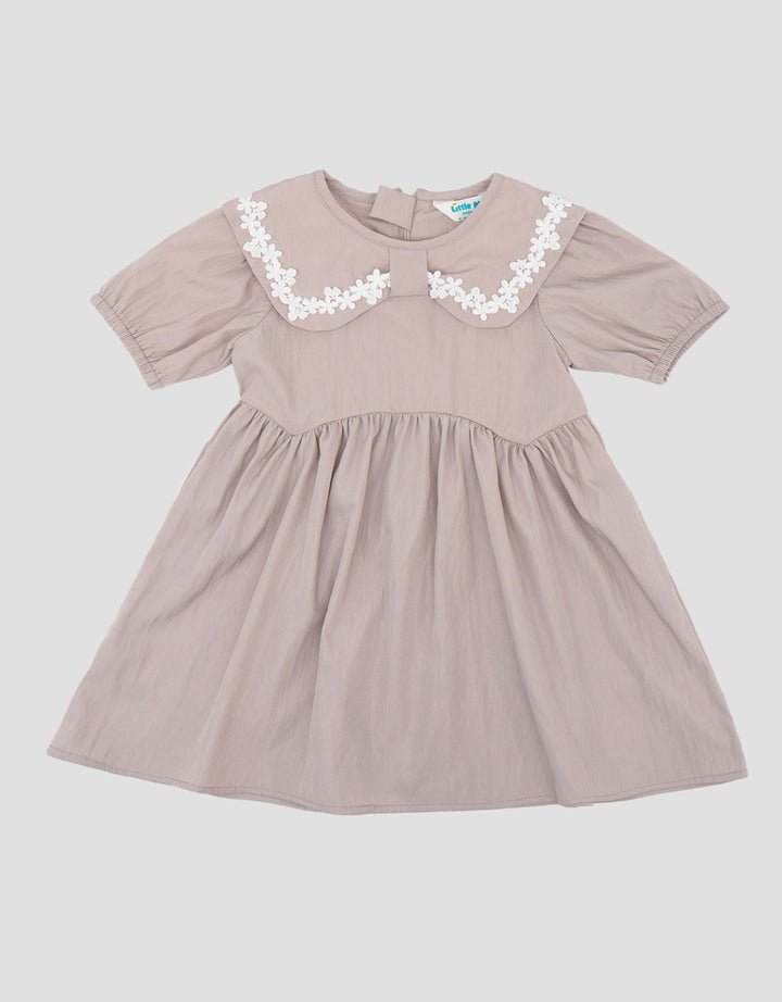 Little M Woven Papertouch Dress Bayi