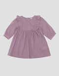 Little M Woven Textured  Dress Bayi
