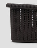 MxM Green Leaf Mosaic Storage Basket S