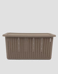 MxM Green Leaf Storage Mosaic Storage Basket L