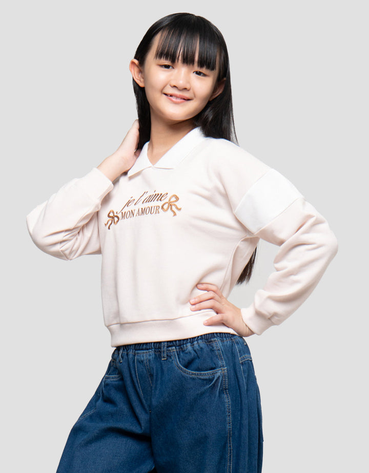 Nevada Cut N Sew Sweater Anak Perempuan
