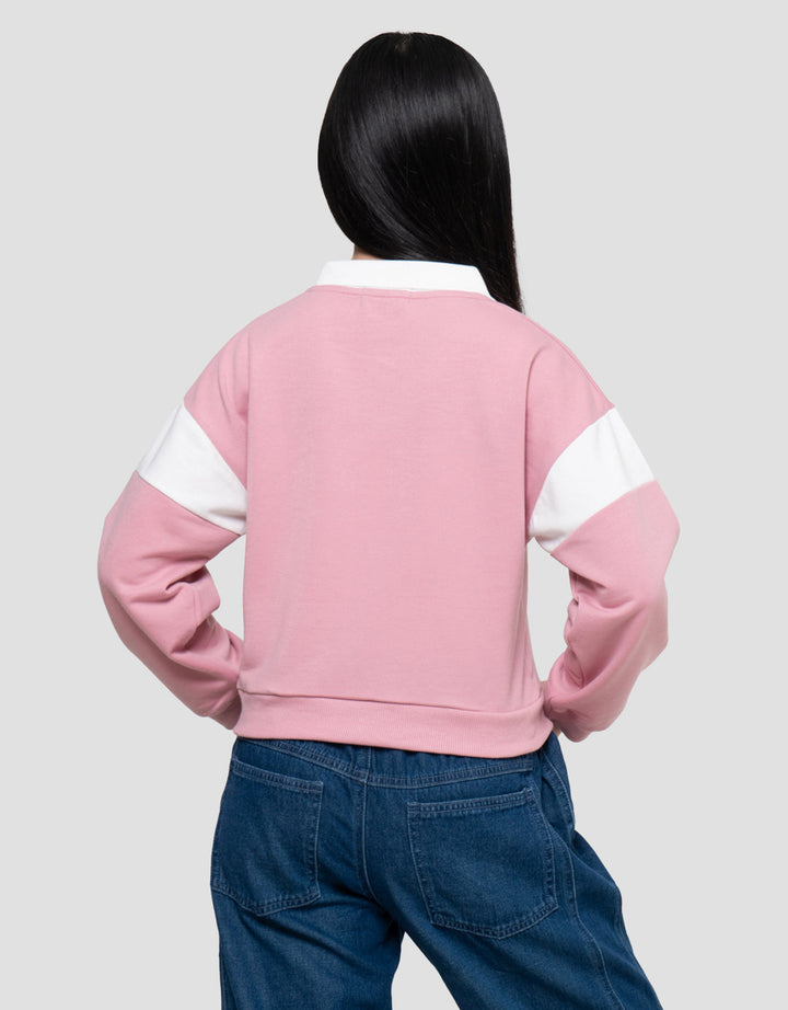 Nevada Cut N Sew 2 C Est La Vie Sweater Anak Perempuan