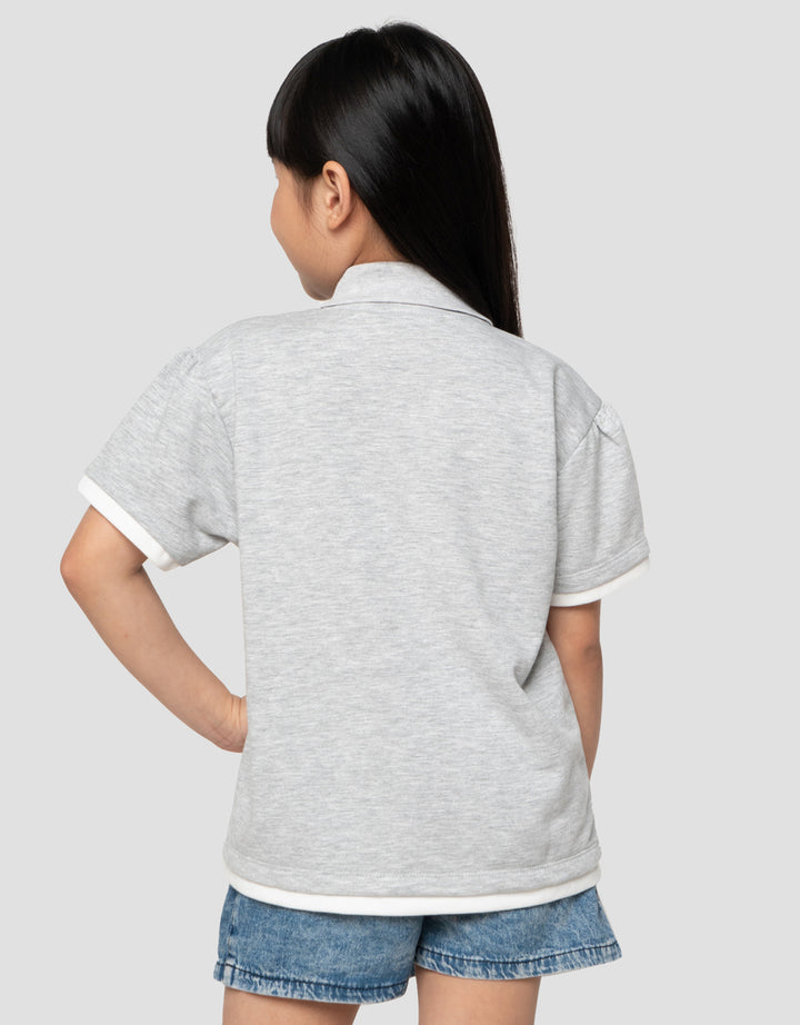 Little M 2In1 Simply Kaos Polo Anak Perempuan