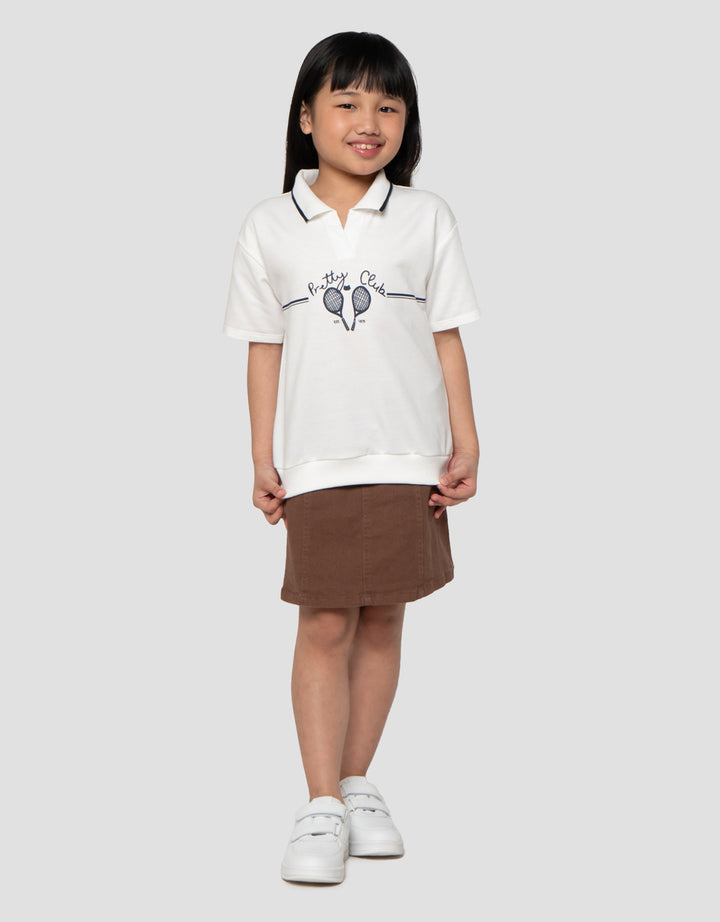 Little M Pretty Club Kaos Anak Perempuan
