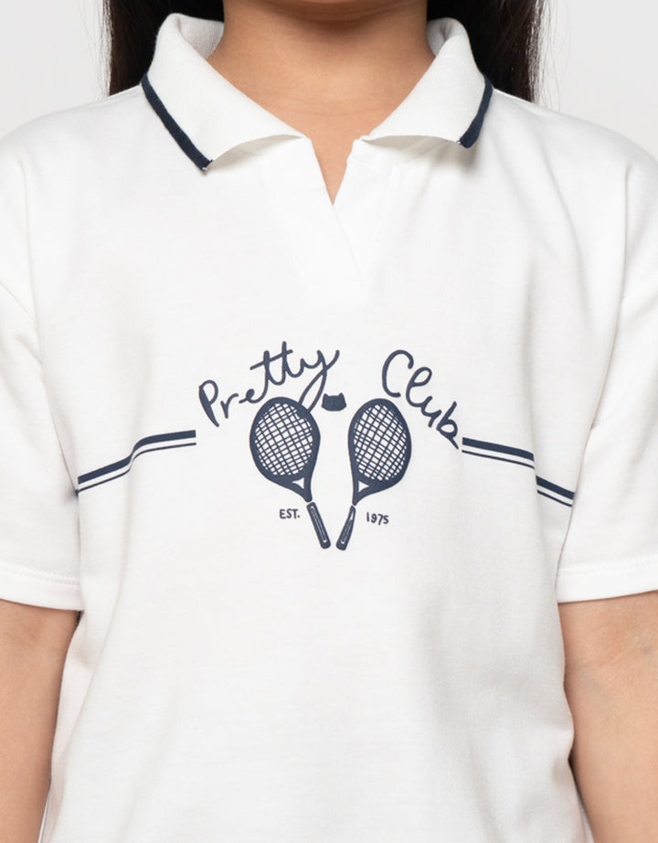 Little M Pretty Club Kaos Anak Perempuan
