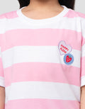 Little M Yarndye With Patch Kaos Anak Perempuan