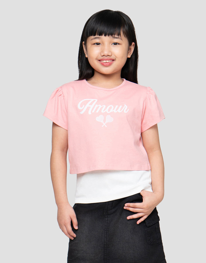 Little M 2In1 Amour Kaos Anak Perempuan