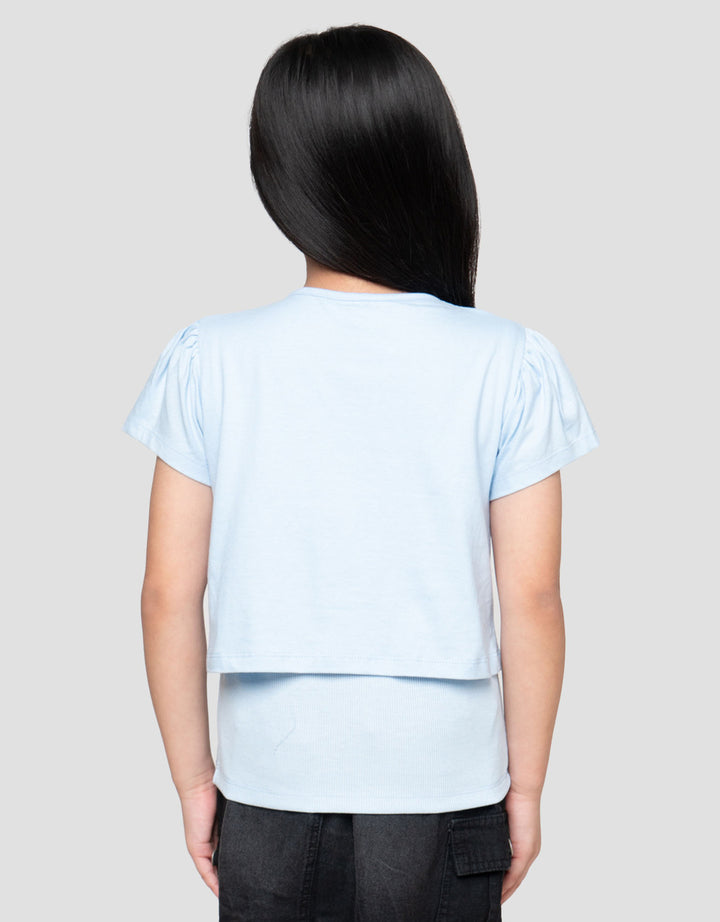 Little M 2In1  Kaos Anak Perempuan