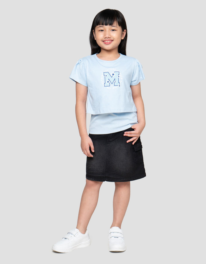 Little M 2In1  Kaos Anak Perempuan