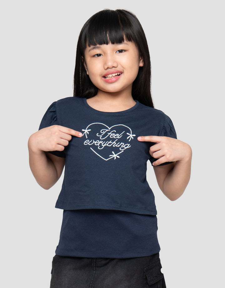 Little M 2In1 I Feel Everything Kaos Anak Perempuan