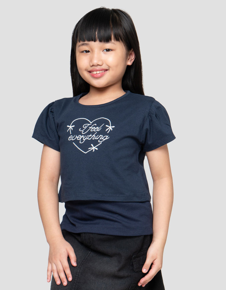 Little M 2In1 I Feel Everything Kaos Anak Perempuan