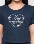 Little M 2In1 I Feel Everything Kaos Anak Perempuan