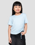 Little M Spandex Serut Kaos Anak Perempuan