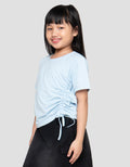 Little M Spandex Serut Kaos Anak Perempuan