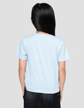 Little M Spandex Serut Kaos Anak Perempuan
