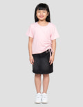 Little M Spandex Serut Kaos Anak Perempuan