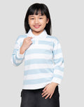 Little M Stripe Kaos Anak Perempuan