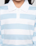Little M Stripe Kaos Anak Perempuan
