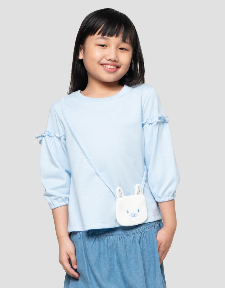 Little M Tas 2 Kaos Anak Perempuan