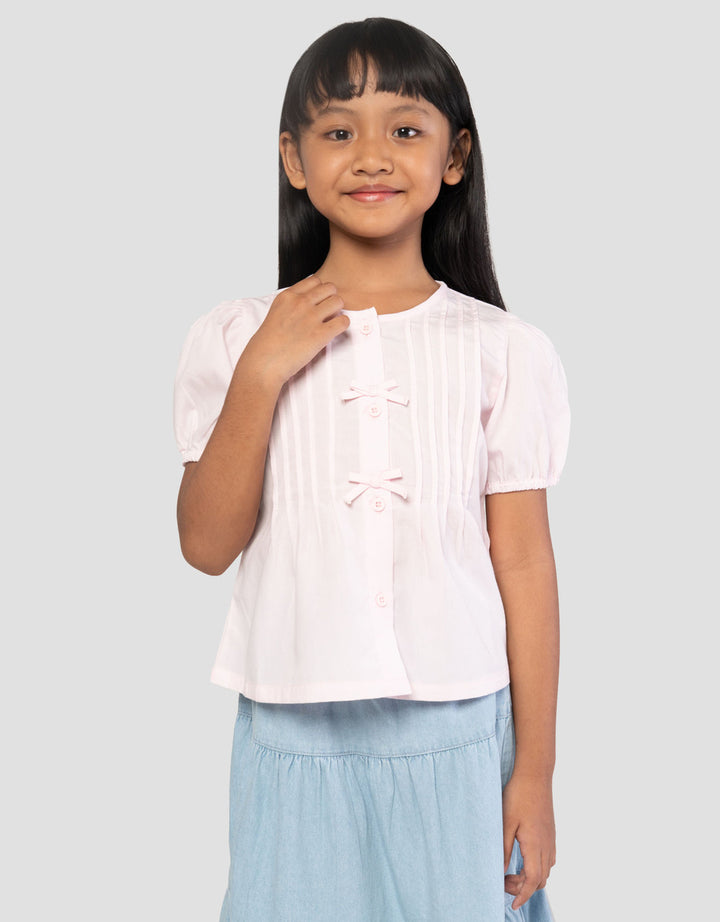 Little M Ss Blouse Opnasel Blouse Anak Perempuan