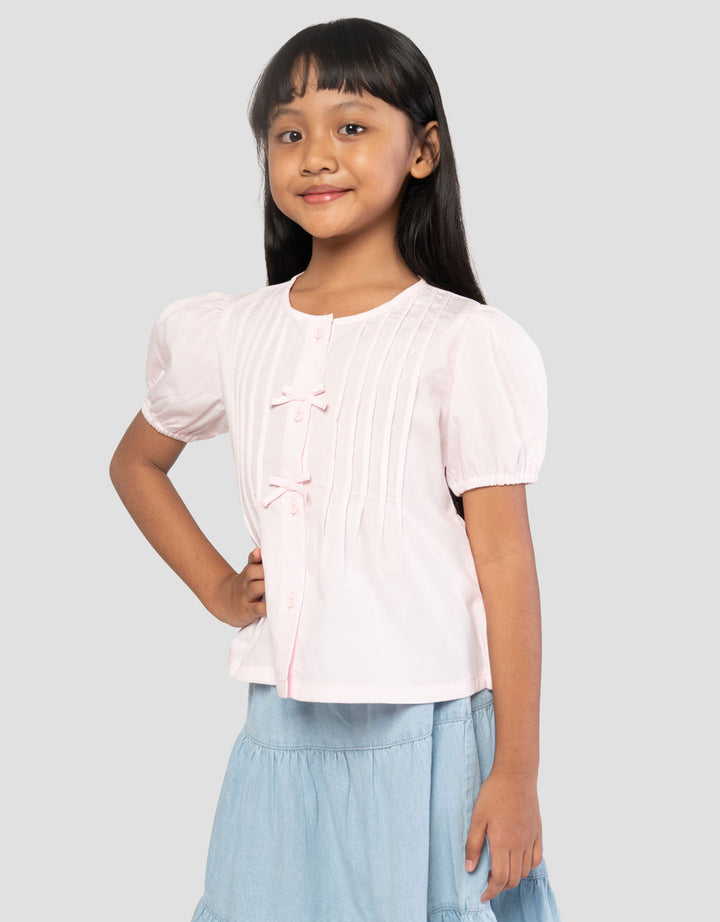 Little M Ss Blouse Opnasel Blouse Anak Perempuan